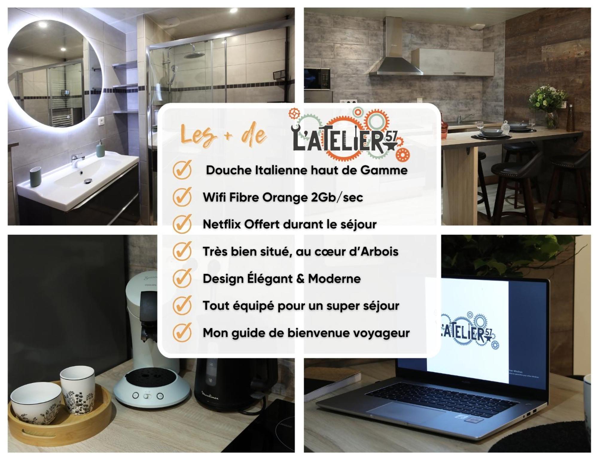 L'Atelier 57 - Votre Meuble Authentique ! Apartment Arbois Exterior photo